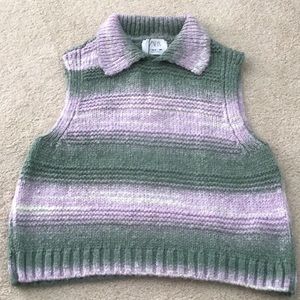 Zara Kids Ombré Knit Vest